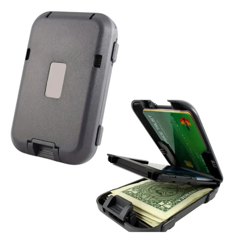 Billetera Tarjetero Cartera Minimalista Táctica Bloqueo Rfid