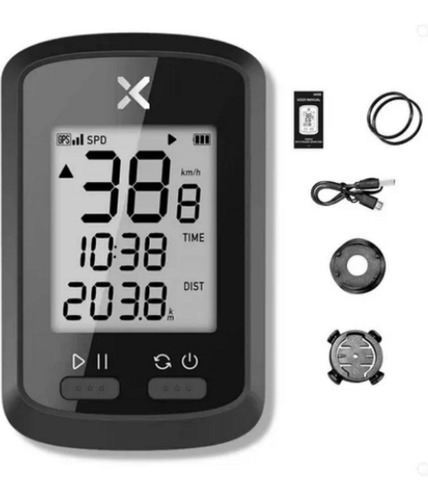 Xoss G Smart Gps Velocimetro Digital Sem Fio Bike Strava Cor