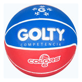 Balon De Baloncesto Competencia Golty Colors No. 6