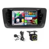 7'' 4+64g Carplay Gps Auto Estéreo Pantalla Para Seat Ibiza