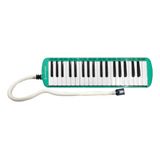 Melodica Extreme Exml009 37 Teclas 3 Octavas Verde Con Funda