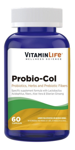 Probióticos Con Aloe Vera Ginseng Y Otras Hierbas Probiocol