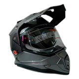 Casco Tech-x2 632a Cross City Titanium C/gafas Rider One