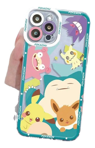 Funda De Teléfono Pikachu Para iPhone 14, 13, 12, 11 Pro