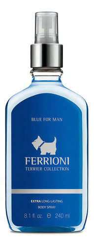 Terrier Blue Ferrioni Body Mist Extraduradero 240ml Hombre