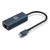 Adaptador Usb-c Ethernet Rede Fêmea Dhc-ct208 Hp