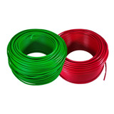 Cable Electrico Cca Konect Calibre 10 Verde Y Rojo 50m 2 Pzs