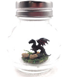 Terrario De Escritorio Black Dragon Para Mascotas De  P...