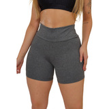 Short Academia Feminino Legging Suplex Caminhada Roupa Verão