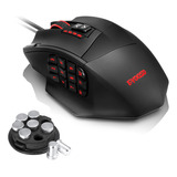 Mouse Gamer Ergonomico Rgb, 8000dpi, 8 Botones Programables