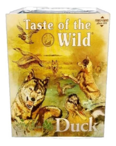 Alimento Húmedo Bandeja Taste Of The Wild Duck 390g