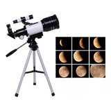  Telescopio Monocular Reflector Astronómico F30070+ Trípode