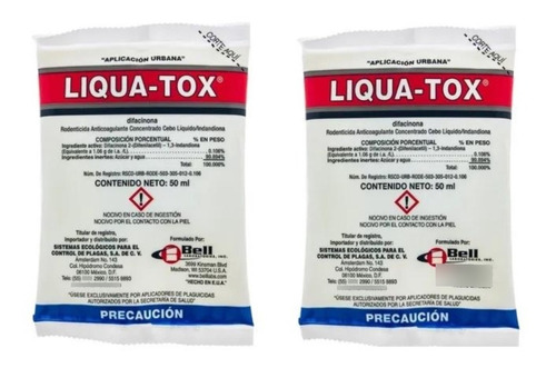 Veneno Para Ratas Liquido Para Bebederos Liquatox