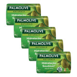 Kit 5 Sabonetes Palmolive Naturals Hidratação Saudável 85g