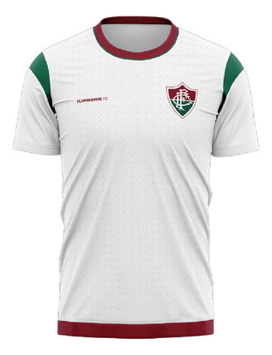 Camiseta Braziline Fluminense Search Masculino - Branco