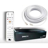 Decodificador Directv Hd Prepago Completo + Cable Coaxil