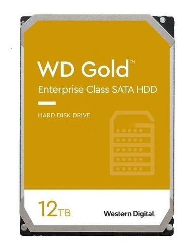 Disco Duro Interno Western Digital Wd Gold Wd121kryz 12tb Oro