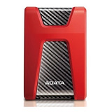 Disco Duro Externo Adata Hd650 - 1000 Gb 2.5 , Rojo