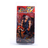 Figura De Acción Neca Street Fighter Blue Ken De 7 Pulgadas