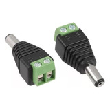 Conector Ficha Plug Macho Alimentacion Dc 5,2mm Cctv/led