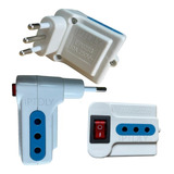 Enchufe Adaptador Triple Con Interruptor 1500w Con Switch