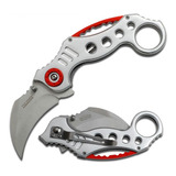 Navaja Tac Force Karambit Claw Plata Tf-578s Envio Gratis