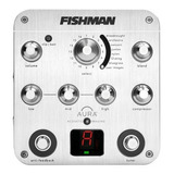 Fishman Pro-aur-spc Pedal P/guitarra Acústica Aura Spectrum Color Plateado