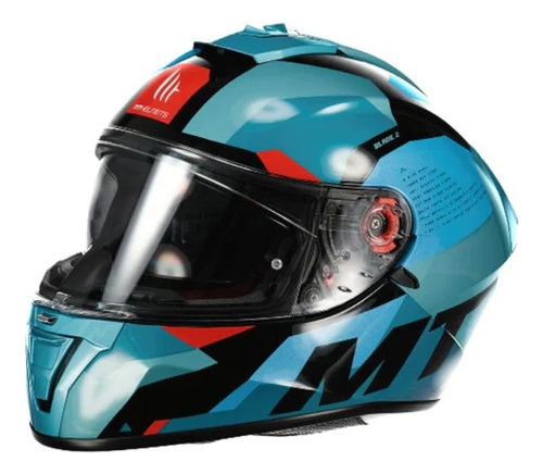 Casco Mt Blade 2/doble Visor/doble Certificacion 