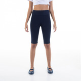 Bermuda Ciclista Feminina Suplex Cintura Alta Shorts Legging