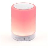 Luminária Caixa De Som Abajur Infantil Com Bluetooth C/ Led 