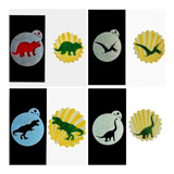 Kit Stencil Dinossauros 4 Uni