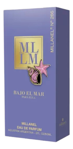 Perfume Millanel Bajo El Mar Under The Sea Femenina 100ml 