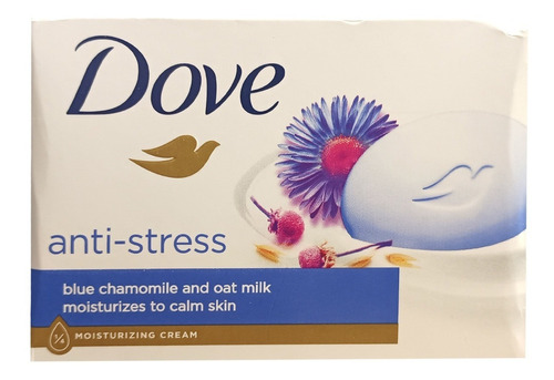 Jabón En Barra Dove Anti Stress 14 Pzas De 106 G C/u