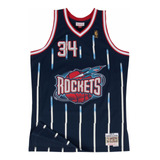 Mitchell And Ness Jersey Houston Rockets Hakeem Olajuwon 96