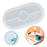 Molde Silicone Cinzeiro Oval Bandeja Artesanato Resina Epóxi