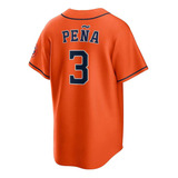 Houston Astros 3# Jeremy Peña Home Camiseta