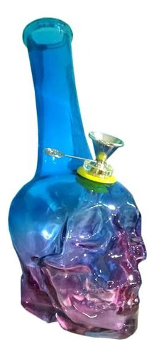 Bong Pipa Agua Calavera D&k Vidrio Bong 24x10 Valhalla Grow