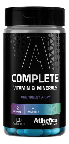 Complete Multi Vit Vitamin & Minerals - Atlhetica Nutrition