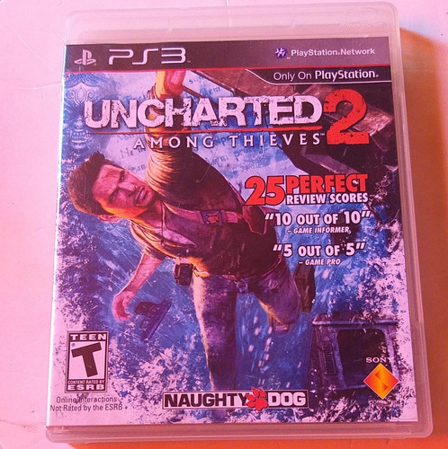 Juego Fisico Ps3 - Uncharted + Manual