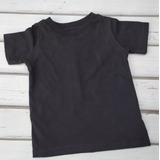  Remera Mangas Cortas Clásicas Algodón Premium Bebe Niño 