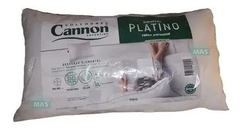 Almohada Vellon Cannon 70x40