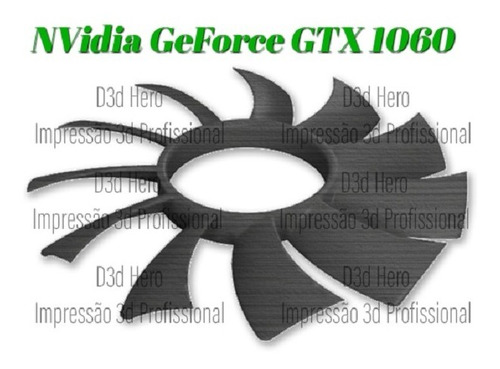 Reparo Cooler Fan Nvidia Gtx 1060 Strix 9800gt Evga