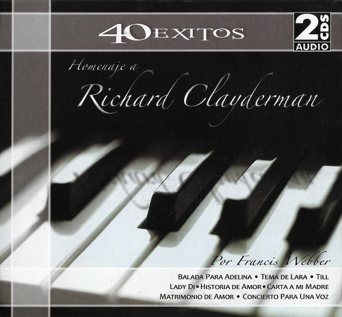 Homenaje A Richard Clayderman 2 Cds