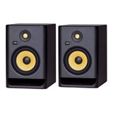 Krk Rp8 G4 Monitores 8' Potenciados Estudio (par