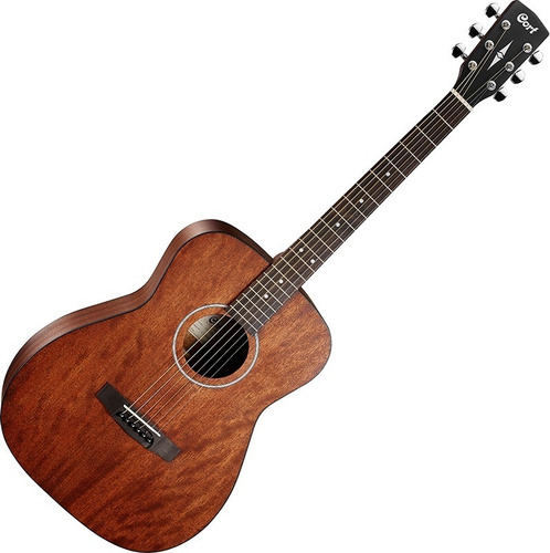 Guitarra Acústica Cort Af510 M Op Brown Con Funda - Oddity