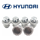 Birlos De Seguridad  12 X 1.5  Hyundai Accent C/2 Llaves Gor