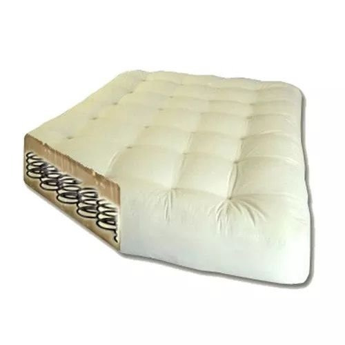 Colchon Para Futon 3 Cuerpos Con Resortes 1.90 X 1.40 