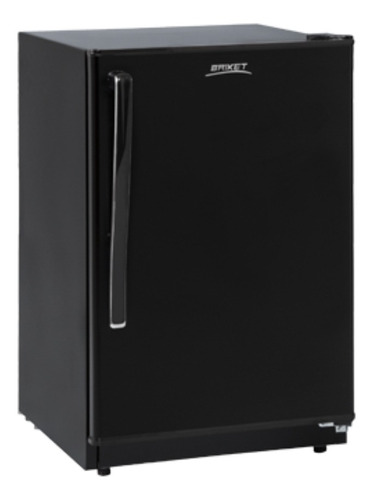 Heladera Bajo Mesada Minibar Briket Bk1f 1030 Negra 125l