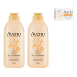 Combo X 2 Aveno Gel De Limpieza Piel Sensible 250 Gr