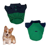 Roupa Para Pet Camisa Polo Cachorro Gato Roupinha Cães